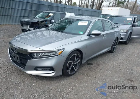 2018 Honda Accord Sport z USA, uszkodzony, nr VIN 1HGCV1F3XJA028424